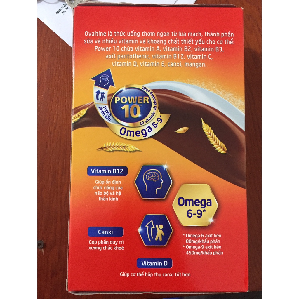 Thức uống lúa mạch hương vị sô-cô-la Ovaltine bột hộp giấy 285g - Hàng chính hãng DKSH Việt Nam.