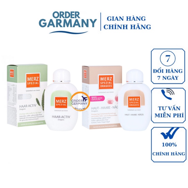 Chăm Sóc Tóc Ngăn Rụng Tóc Merz Spezial Activ 120 V