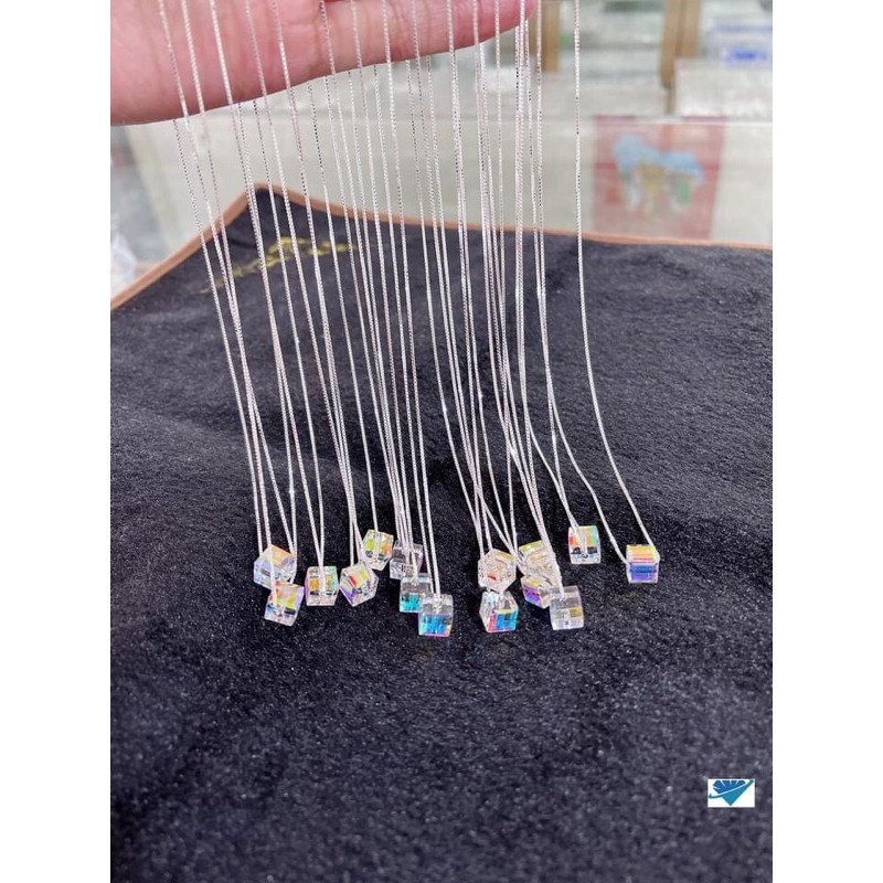 DÂY CHUYỀN PHA LÊ BẠC S925 CHO NỮ