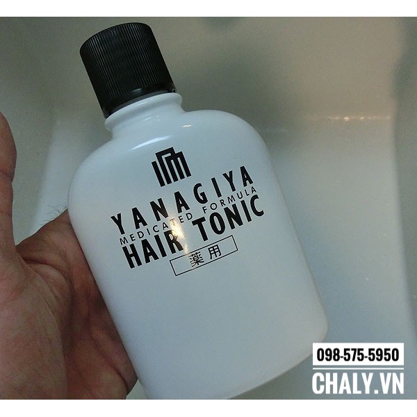 Tinh chất dưỡng da đầu Yanagiya Hair Tonic Nhật, giảm gàu giảm nấm ngứa