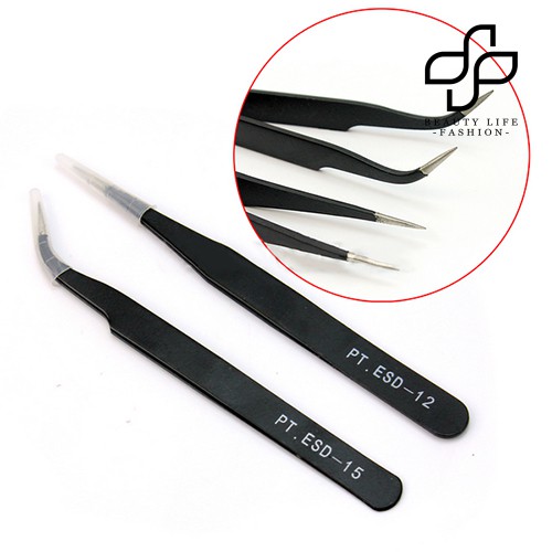 [Hàng mới về] Set 2 nhíp cong gắn mi giả tiện dụng