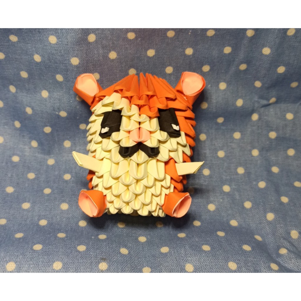 Chuột Hamster origami handmade