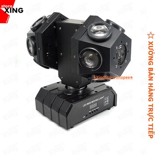 ĐÈN MOVING 12 MẮT 2 ĐẦU LASER XANH ĐỎ
