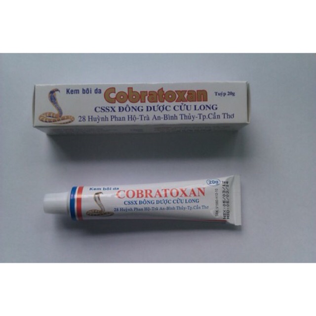 Kem xoa bóp Cobratoxan (nọc rắn) - Cửu Long