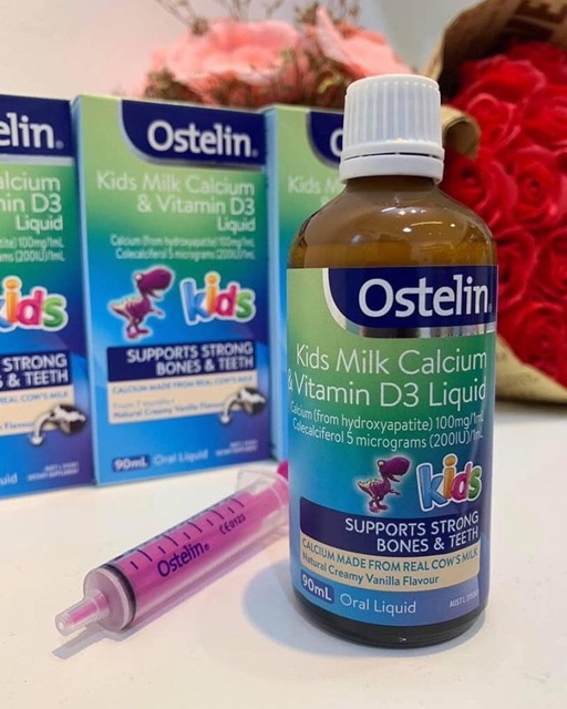 Ostelin kids milk Calcium D3 Liquid 90ml