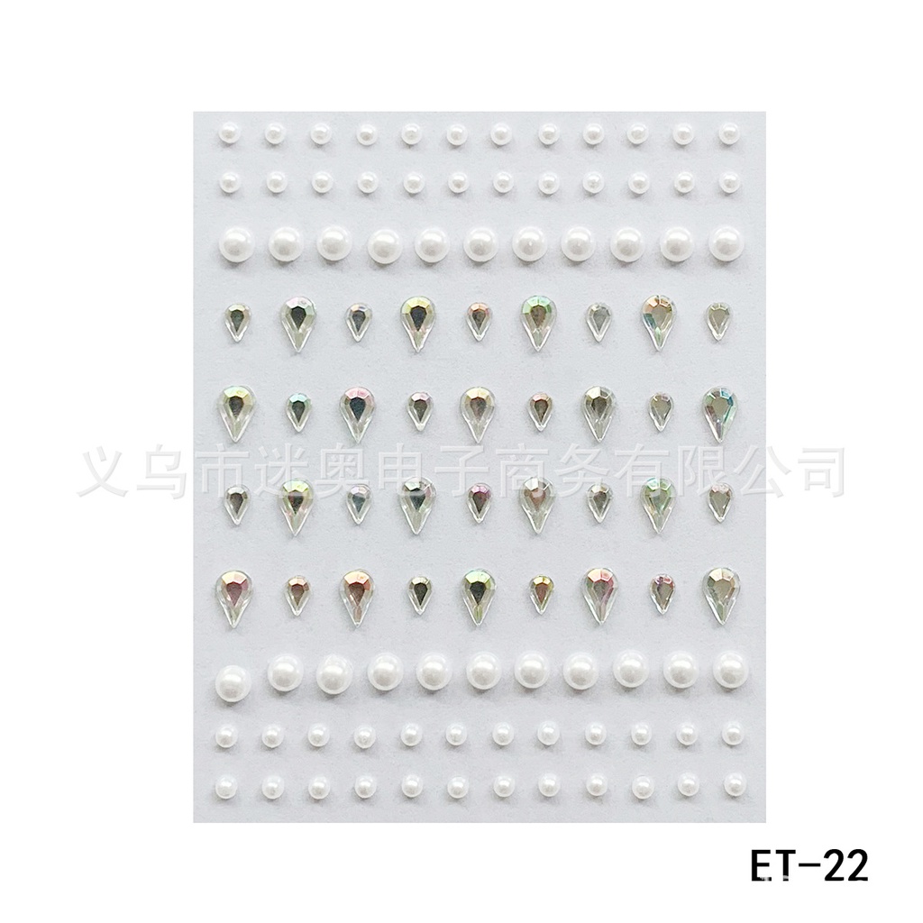 Miếng dán trang trí điện thoại bằng acrylic tự dính đính đá pha lê lấp lánh | BigBuy360 - bigbuy360.vn