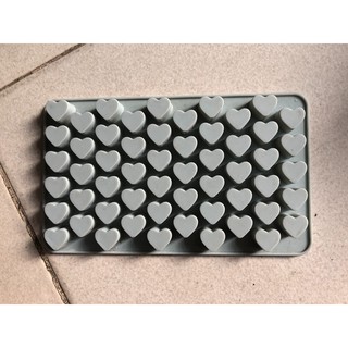 Khuôn silicon đổ thạch hình tim nhí