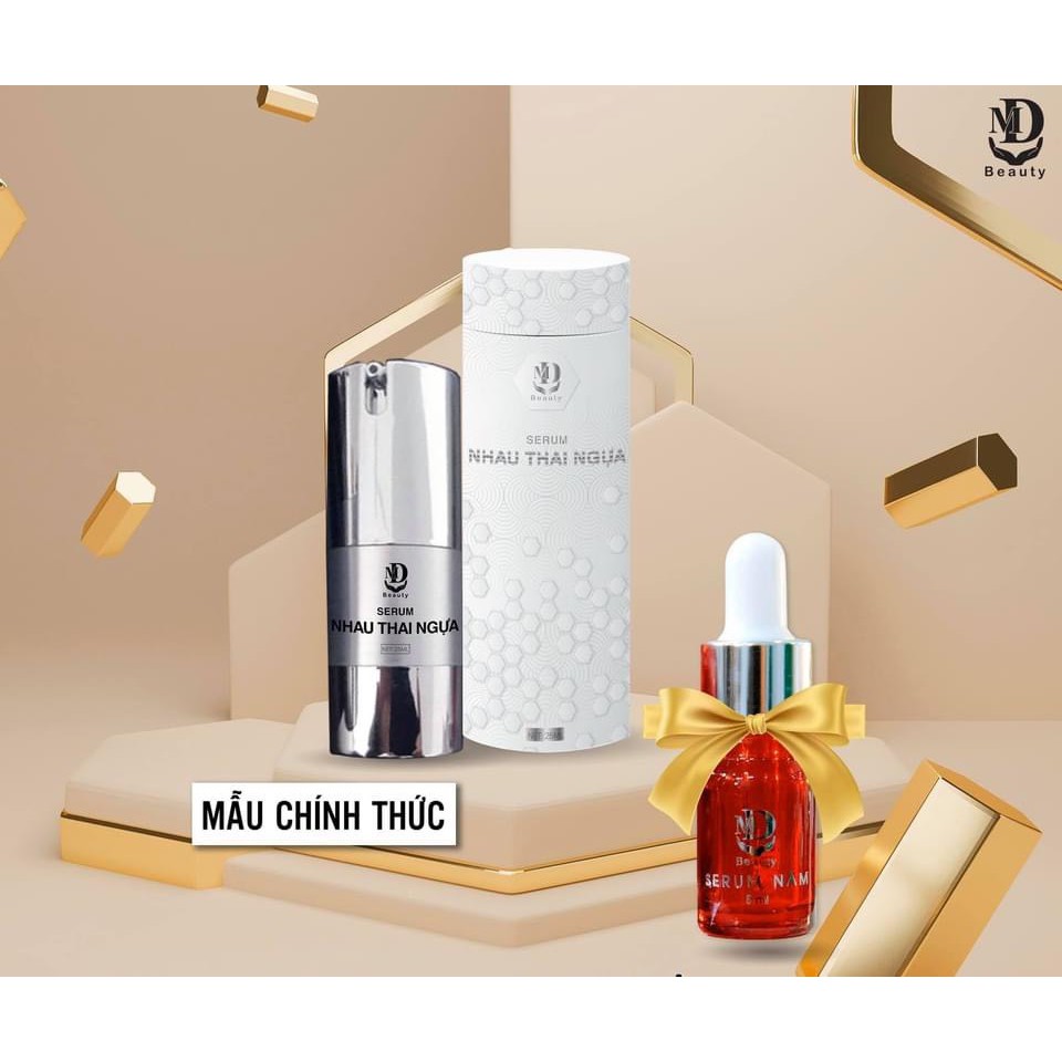 Serum dưỡng da nhau thai ngựa mới của công ty MD Beauty