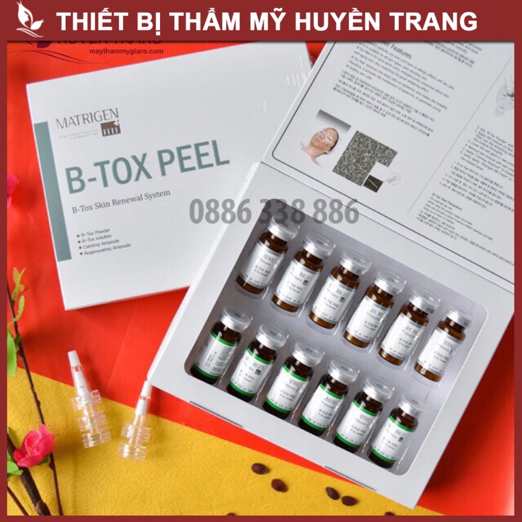 Thay Da Sinh Học Vi Tảo Matrigen Btox Peel Hàn Quốc - Thẩm Mỹ Huyền Trang