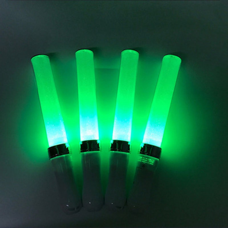 Set 2 Gậy Phát Sáng Đèn LED 15 Màu Sắc Dùng Làm Đạo Cụ Biểu Diễn