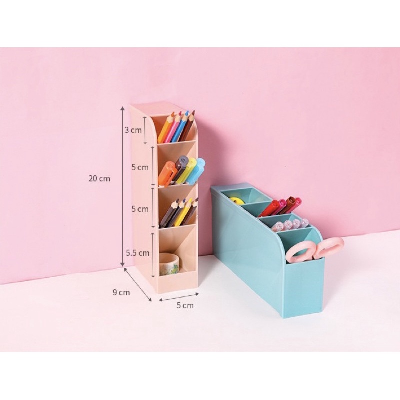 Kệ nhựa đựng bút 4 ngăn