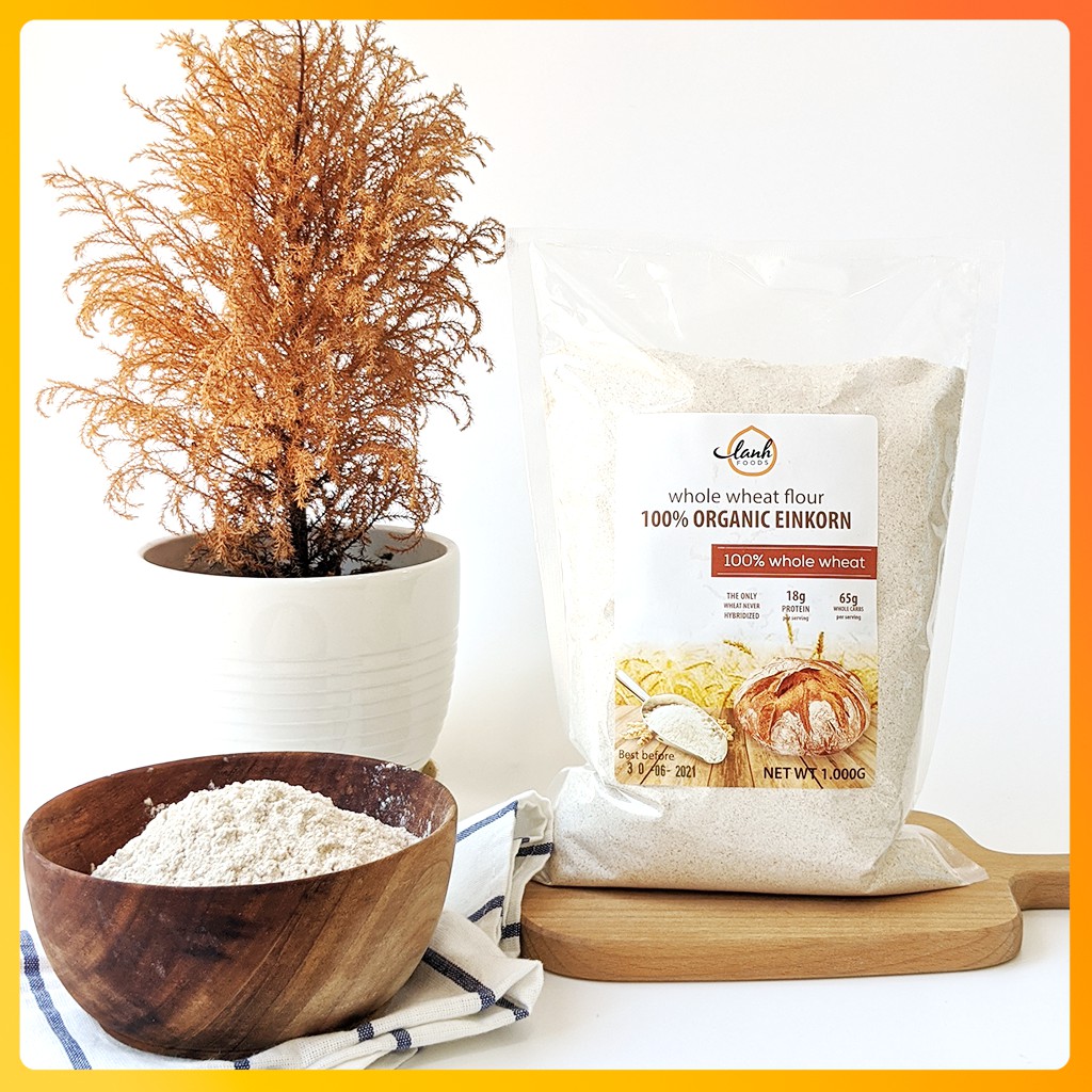 Bột Mì Nguyên Cám Whole Wheat Flour - Lanhfoods