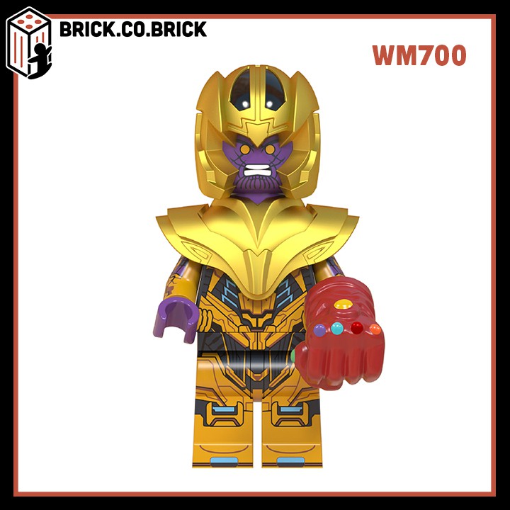 WM6061 - Đồ chơi lắp ráp minifigures và lego phiên bản siêu anh hùng super heroes Marvels DC Avengers End Game Báo Thù