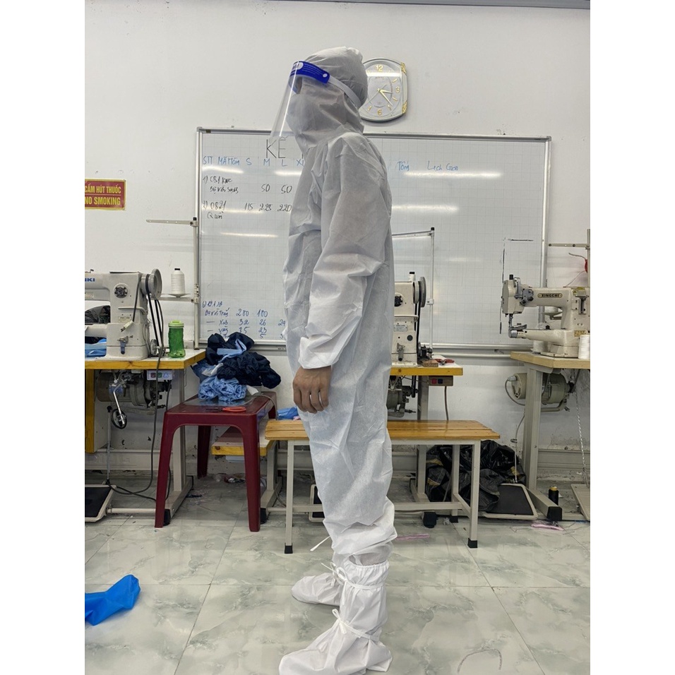Bộ phòng dịch level 2 vải SMS FREESHIP Bộ phòng dịch cấp độ 2 - có giấy chứng nhận đầy đủ - hàng công ty - Uni-M02