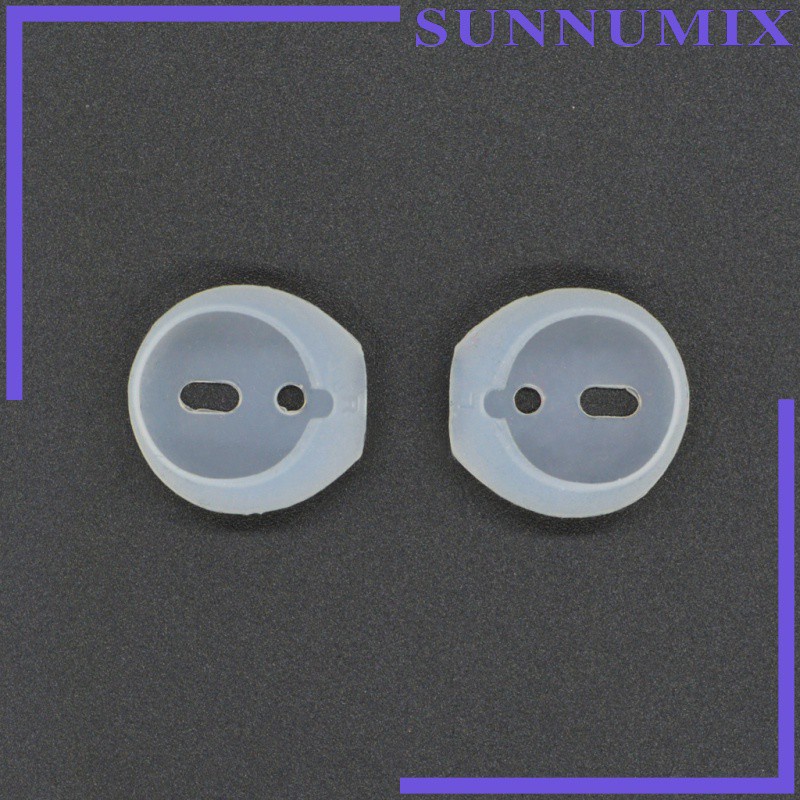 [SUNNIMIX] Pair Silicone Earbuds Tips Eartips for Apple AirPods iPhone 7 Earphone