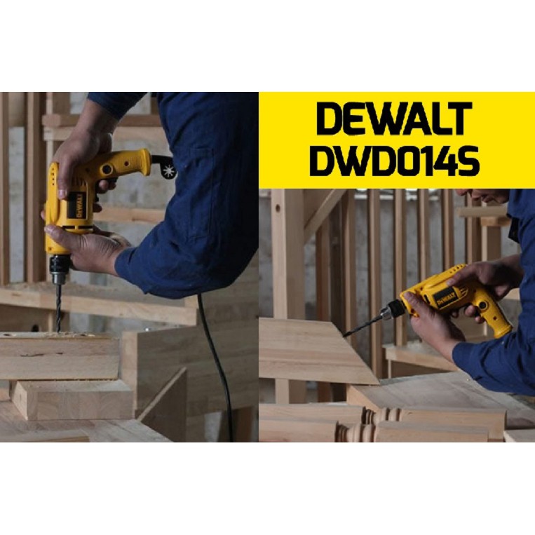 Máy khoan cầm tay 550W-10MM Dewalt DWD014S-QS chính hãng bảo hành 3 năm