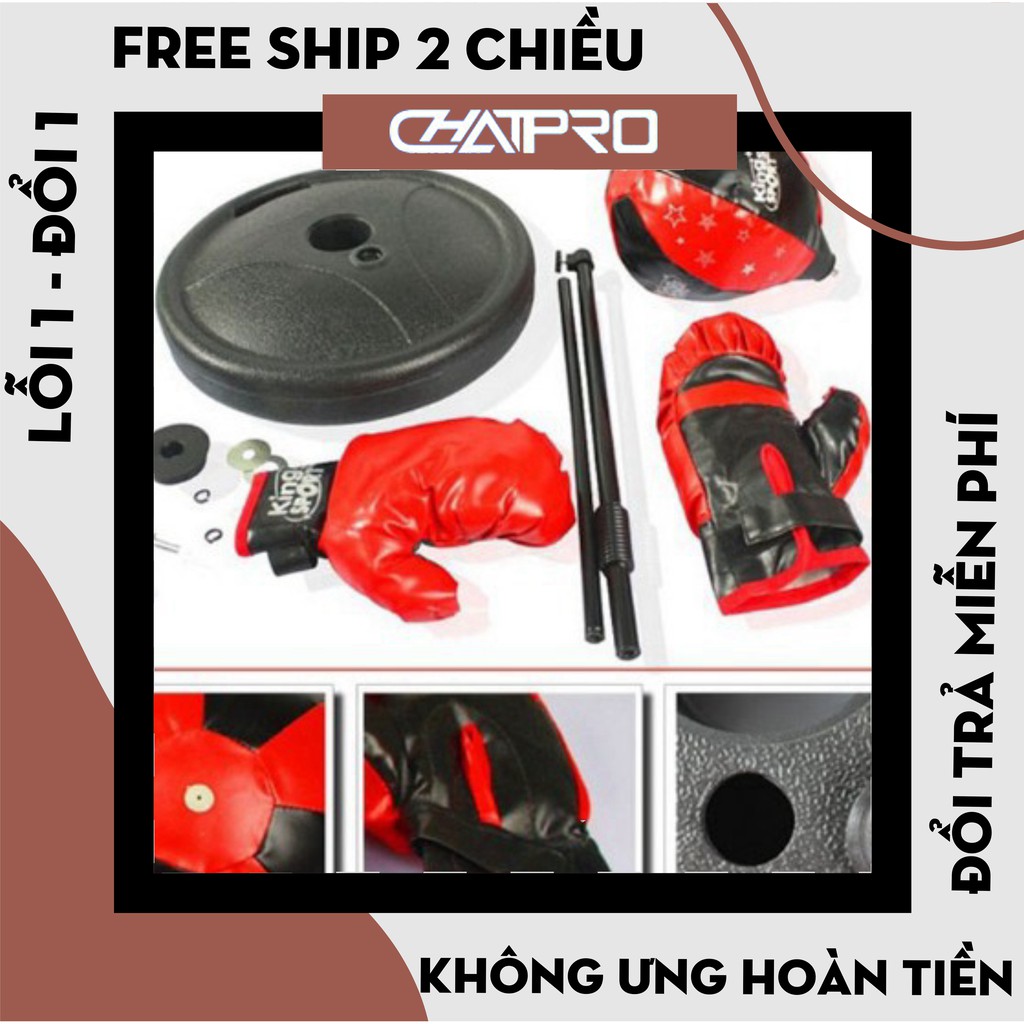 bộ đồ chơi đấm bốc cho bé, bộ đấm bốc boxing cho bé luyện tập phản xạ