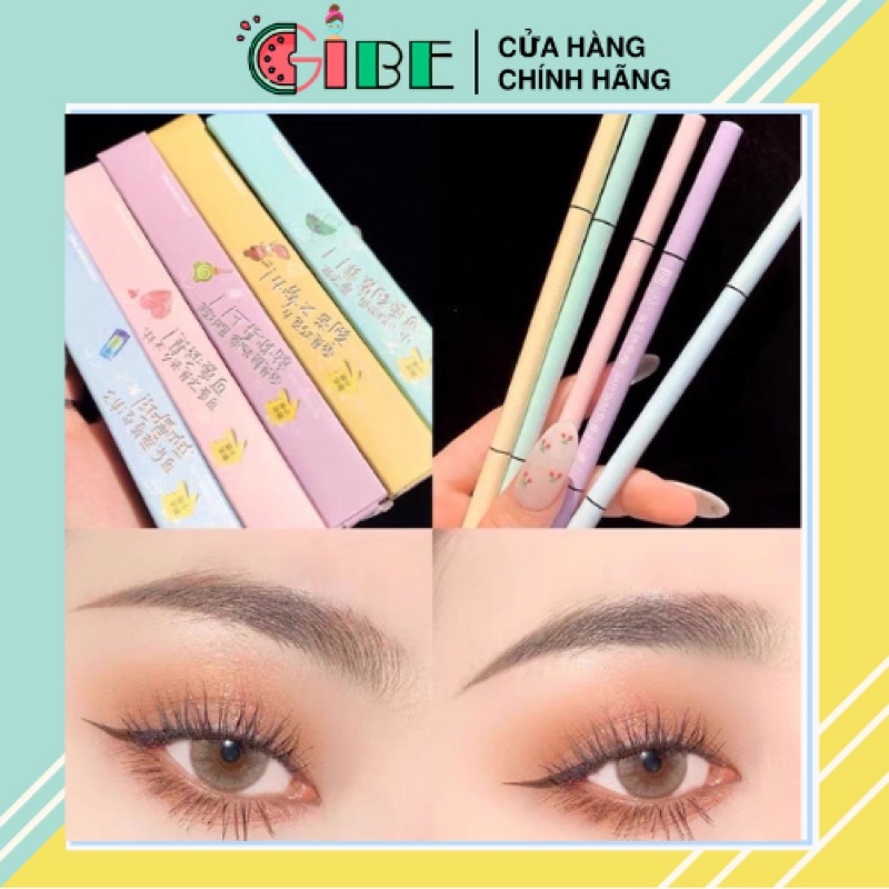 Bút kẻ mày Xixi Eyebrow pencil Kẹo ngọt nội địa Trung