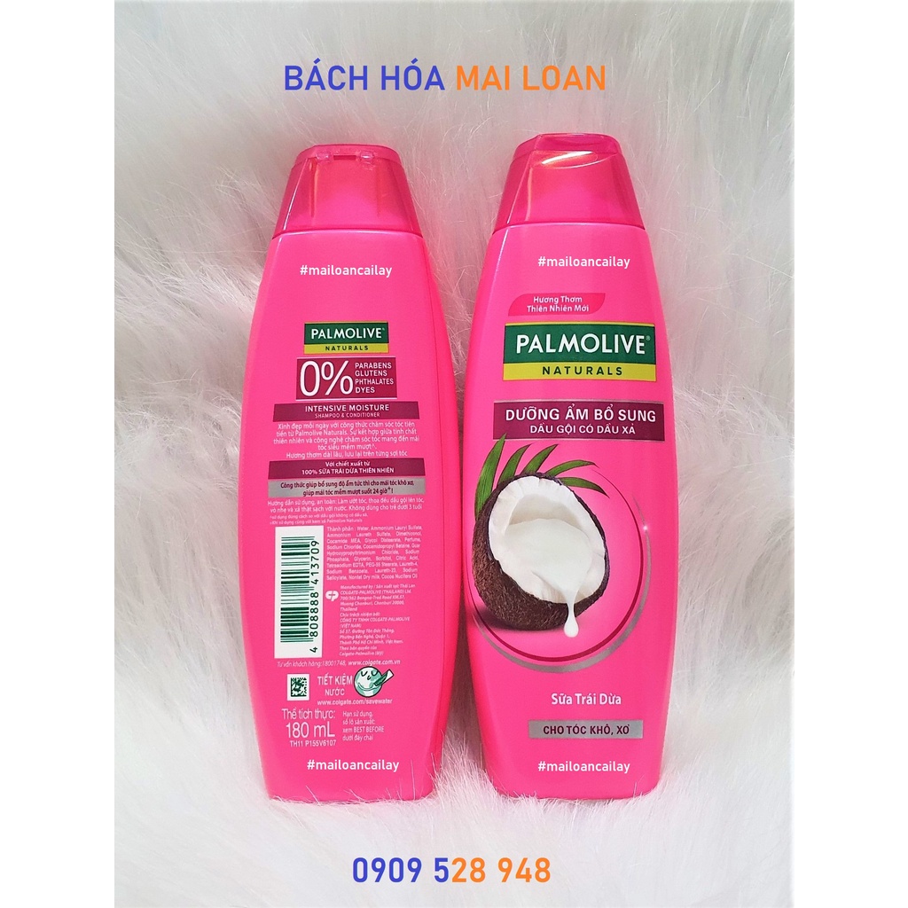 Dầu gội có dầu xả Palmolive 180ml