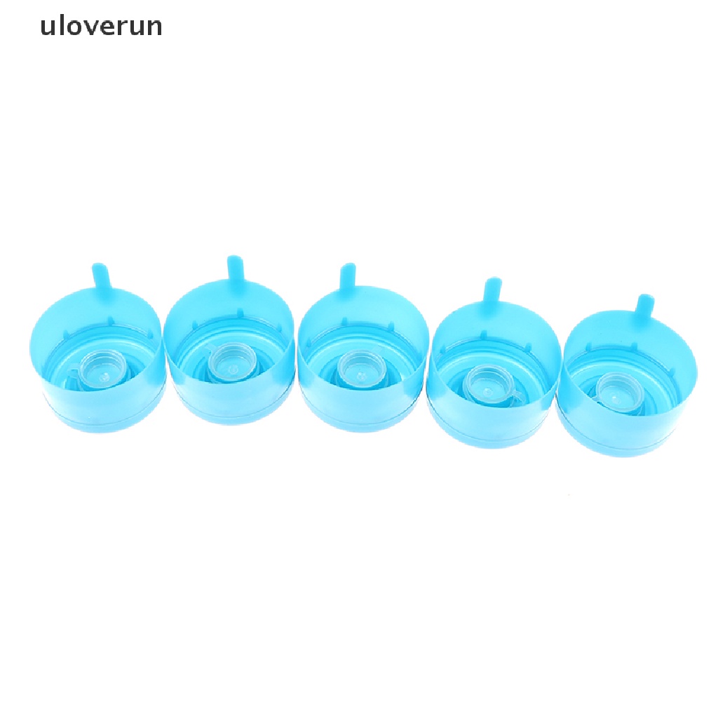 Uloverun Set 5 Nắp Đậy Bình Nước 55mm 3-5 gallon Có Thể Tái Sử Dụng Tiện Lợi