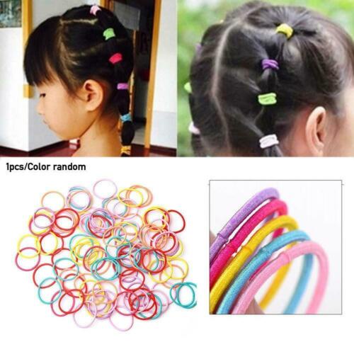 Dây buộc tóc cao su co giãn màu trơn Z2Q4 I8D