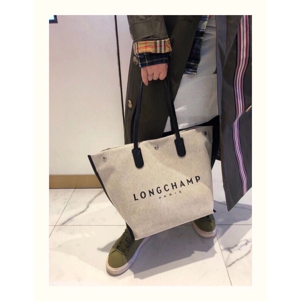 Túi tote công sở LO*NGCH*AMP ROSEAU Tote Bag ➖Phù hợp đi làm, đi học. Size 32 x 32 x 17 cm, vừa A4,… ngăn rộng rãi.