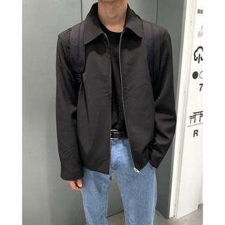 ZIP OUTER đen - ÁO KHOÁC BASIC ''CHUOTTRANG''
