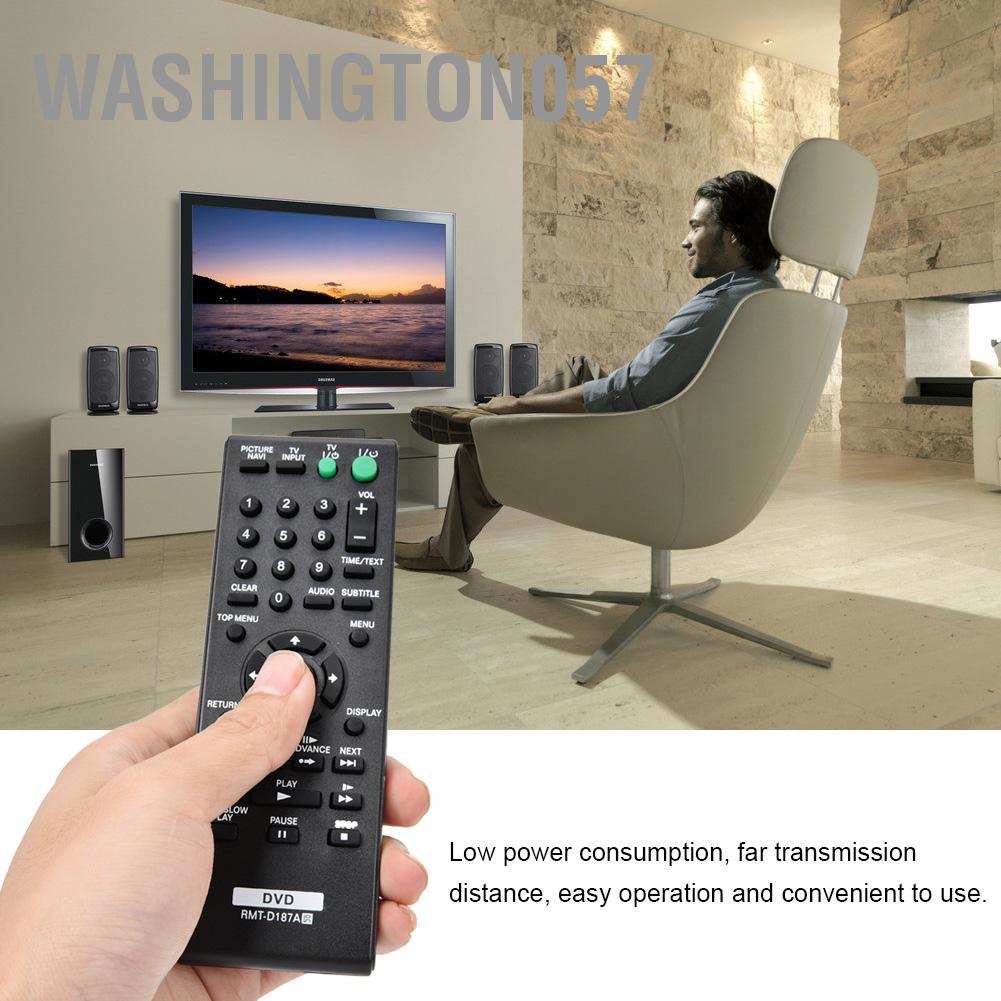 Hàng Hot Bộ điều khiển từ xa thay thế cho DVD Sony RMT-D187A Hàng giao ngayWashington057