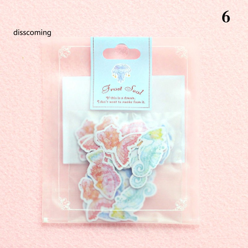 Set 70 nhãn dán trang trí album/sổ lưu niệm dễ thương