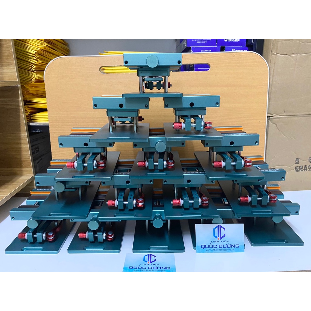 Đế kẹp tách lưng xoay 360 độ hàng chuẩn, nặng tay