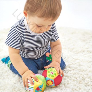 【Flash Deal】 Cotton Funny Baby Cotton Ball Cotton Rattle Ball