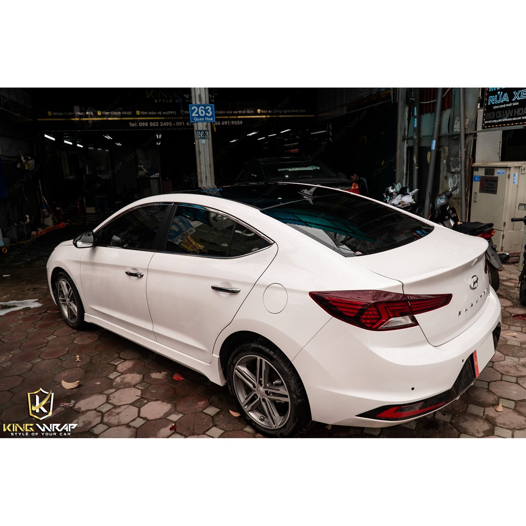 Decal trắng bóng cao cấp Tecakwrap CG02- HD Gloss White chuyên dụng dán xe oto xe máy.