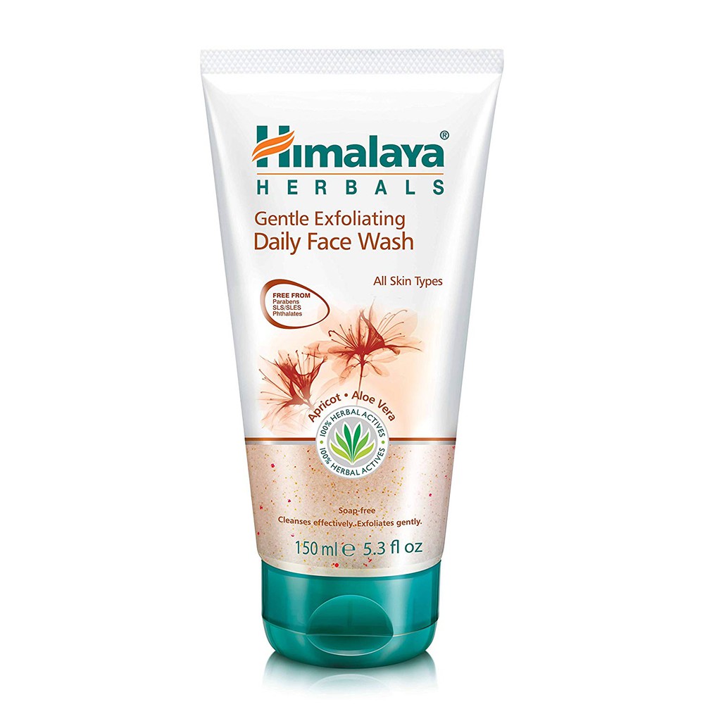 Sữa rửa mặt tẩy tế bào chết sáng da Himalaya Gentle Exfoliating Daily Face Wash 150ml