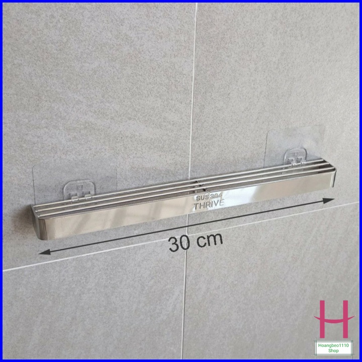 Kệ để dao dán tường - giá cài dao 3 ngăn - giá cắm dao inox 304 cao cấp -giá để dao đồ gia dụng tiện ích { H }
