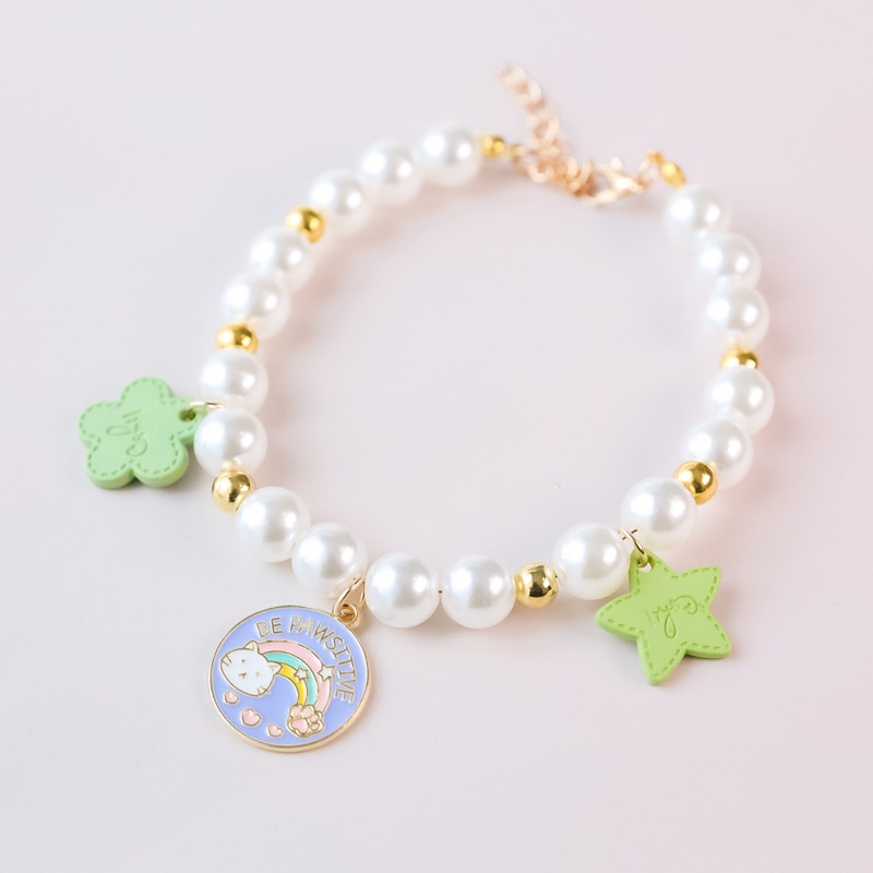 Vòng Cổ Hạt Ngọc Trai Xinh Xắn Dành Cho Thú Cưng