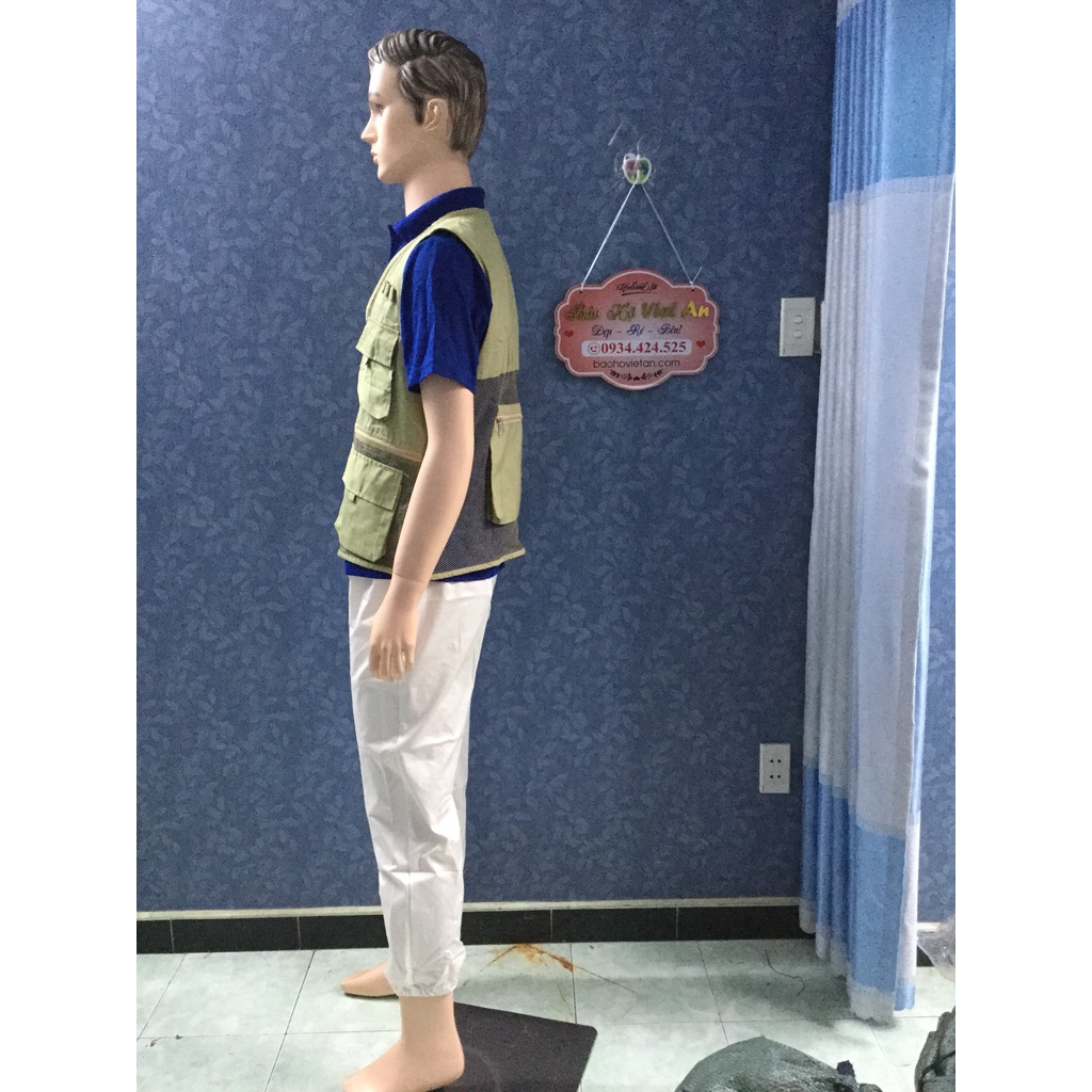 Áo Ghi Lê Đồng Phục Chuyên Dùng Trong Lao Động _ Hình Chụp Thật