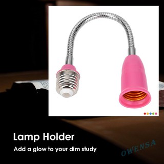 E27 LED Light Bulb Holder Universal Flexible Extension Lamp Adapter Socket