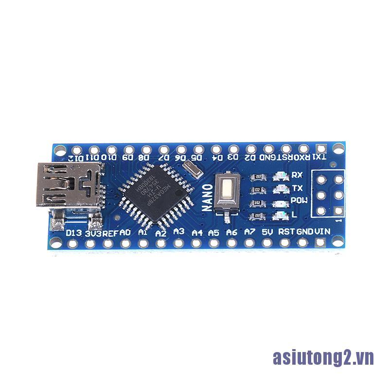 Bảng Mạch Điều Khiển Mini Usb Nano V3.0 Atmega328P Ch340G 5v 16m Cho Arduino