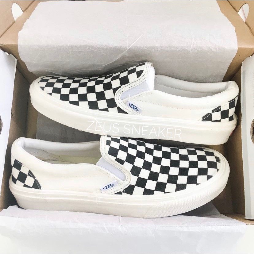 Giày Vans caro không dây , giày thể thao nam nữ fullsz 36-43