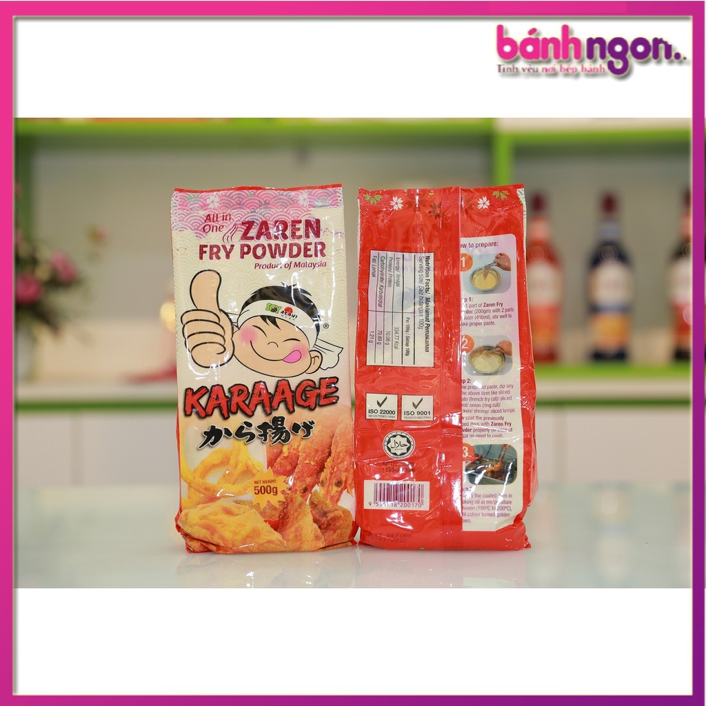Bột Chiên Gà Giòn Karaage - 500gram/gói