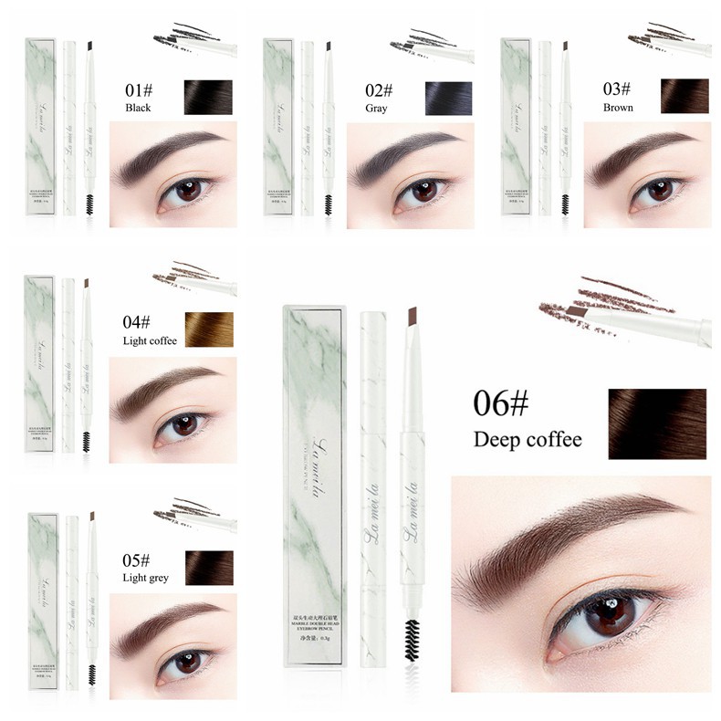 Chì kẻ mày 2 đầu hiệu Lameila cho màu đẹp | BigBuy360 - bigbuy360.vn