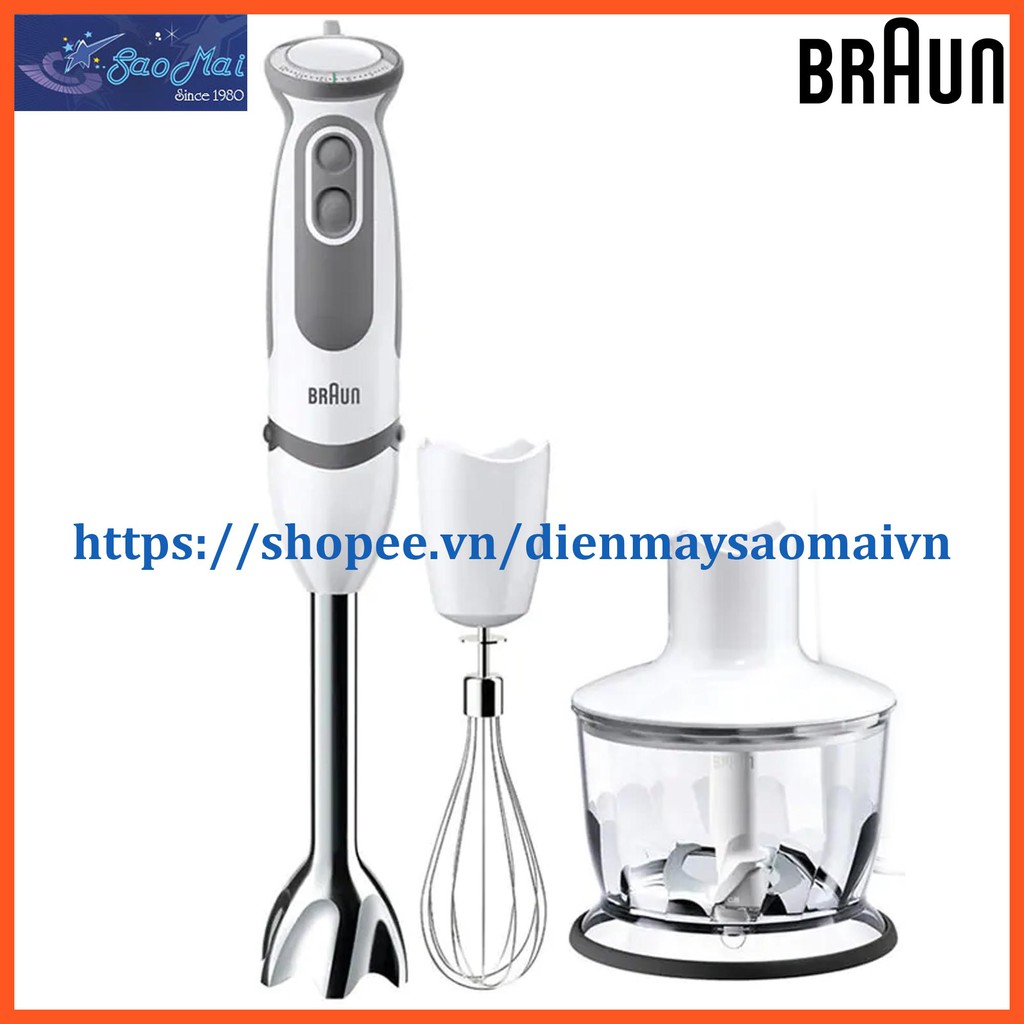 Máy xay cầm tay đa năng Braun MQ5035 và MQ5235