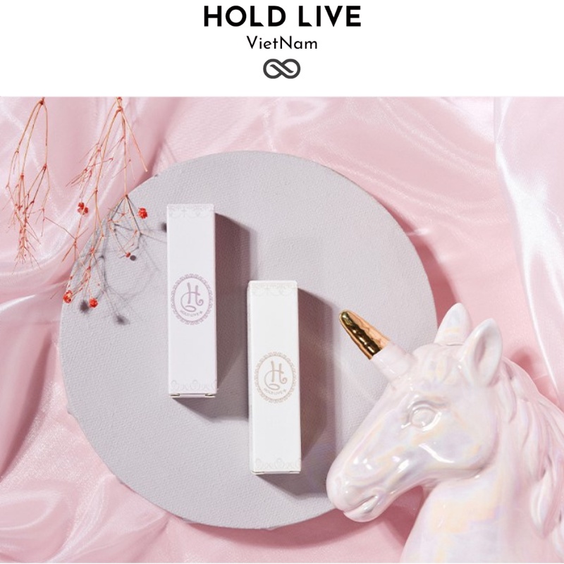 Son thỏi Hold Live Unicorn Dream Powder HL430 lì lâu trôi lên màu cực chuẩn che mờ các vết nứt môi