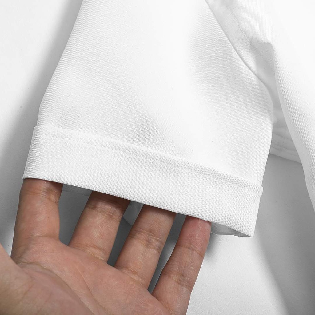 Áo Sơ Mi Nam Ngắn Tay Công Sở OKU, Áo Sơ Mi Nam Cộc Tay Vải Lụa Cao Cấp