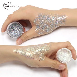Niceface Phấn Mắt Dạng Lỏng Ánh Kim Tuyến Lấp Lánh