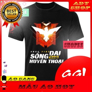 [XẢ KHO] Áo Free Fire - sống dai thành huyền thoại giá siêu rẻ nhất áo Game  Garena