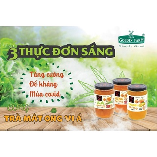 SẢ MẬT ONG VỊ Á 450G NGUYÊN LIỆU PHA CHẾ ĐẾN TỪ THƯƠNG HIỆU GOLDEN FARM
