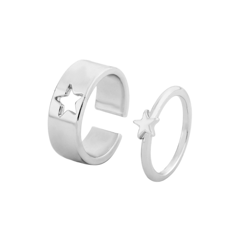 Hàng Mới Về Set Nhẫn Hình Khủng Long Bằng Kim Loại Sáng Tạo Có Thể Điều Chỉnh Dành Cho Tuổi Teen Gi