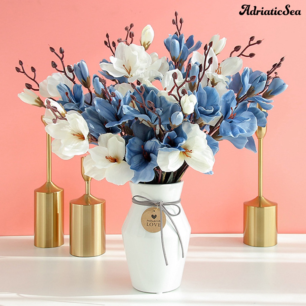 1 Bó Hoa Giả Để Bàn Trang Trí Phòng Khách Sân Vườn