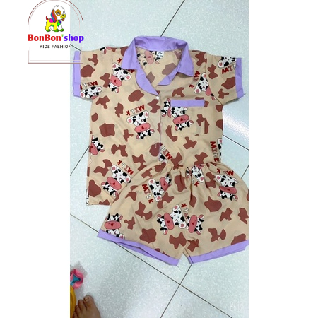 BỘ PIZAMA CHO BÉ GÁI XINH SẮN DỄ THƯƠNG GIÁ RỂ NHẤT